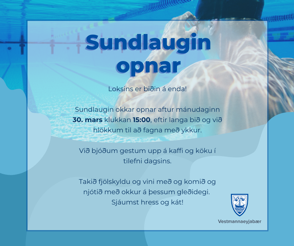 Sundlaugin Opnar Vestmannaeyjar sundlaugin-opnar-vestmannaeyjar