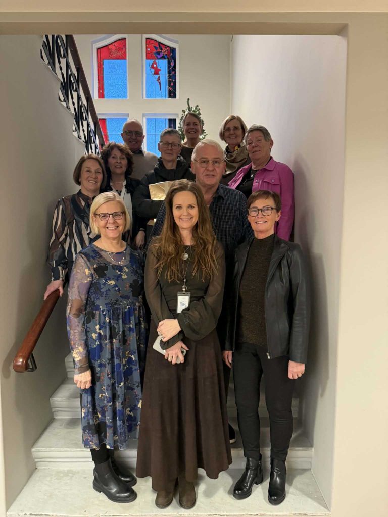 Kveðja hætta starfslok