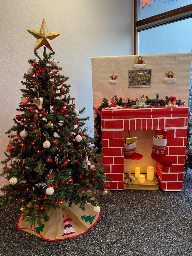 Safnahús arin jólatré